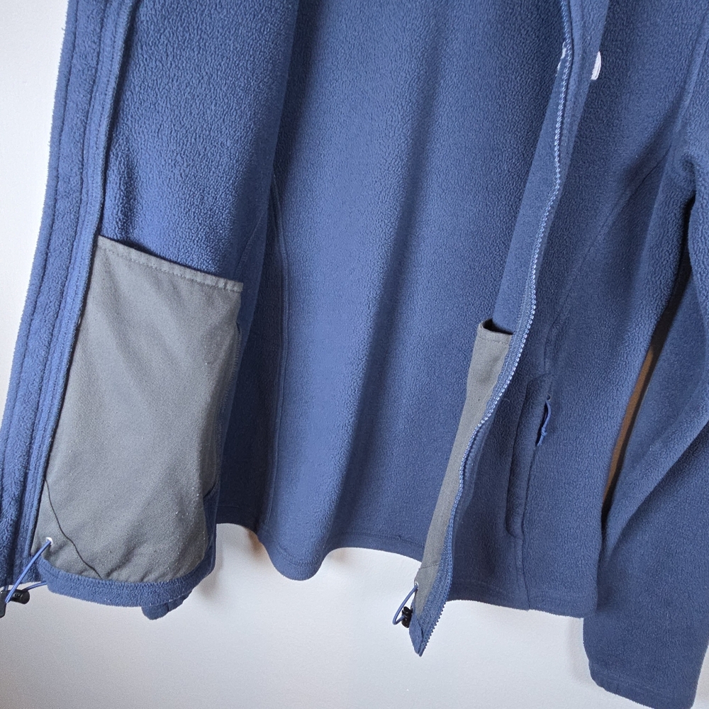 The North Face Women's Blue Fleece Zip Up Jacket Medium Outdoors Athleisure - Picture 14 of 16